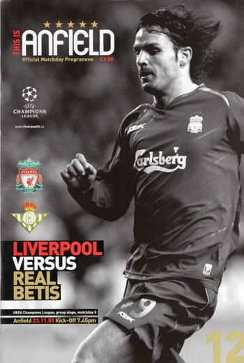Match programme